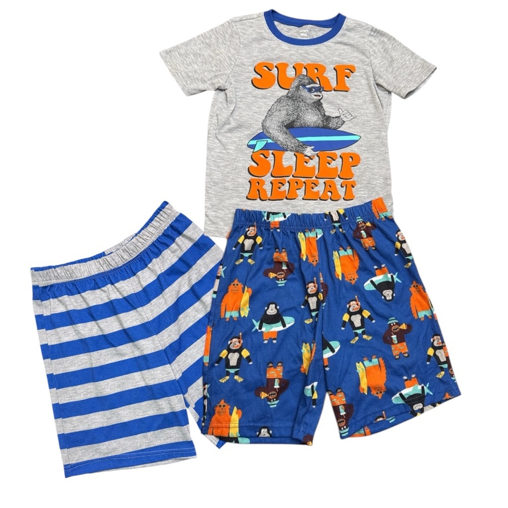 Carter’s Boys Surfer gorilla 3-piece pajama set